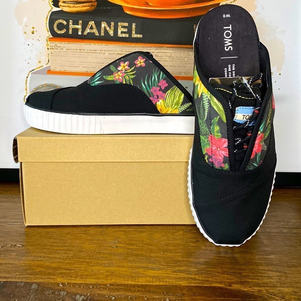 TOMS “Cordones” Venice Collection Indio Mule Slipper Slides